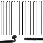 Rullkodarate komplekt Sapim Leader 274 mm, 18 tk, must