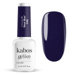 Kabos Gelike 046 Noel Blue, 8ml &ndash; professionaalne h&uuml;briidlakk, s&uuml;gav j&otilde;ulusinine