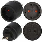 Reisipistiku adapter USA-st Jaapanisse EL-i, Kelioninis ki&scaron;tuko adapteris USA Japan į EU