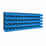 Hoius&uuml;steemi seinariiul 1152 x 390 mm | 70 tk kastid | Virnastamiskastid, renniriiul, hoiukastid | Eriti tugevad seinapaneelid | Laiendatav riiul | T&ouml;&ouml;koja riiulid, laoriiulid, t&ouml;&ouml;koja seinariiulid, pistikriiulid