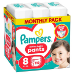 Pampers Active Baby M&auml;hkmed, Suurus 8, 112 tk