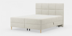Voodi B-Line Brik 180 &times; 200 cm pesukastidega, kangas Adel 09, kreemjas