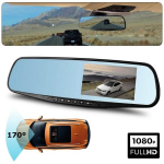 Videomagnetofon on paigaldatud tahavaatepeegli k&uuml;lge.