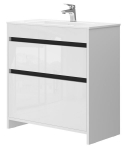 Vannitoa kapp valamuga DETMOLD DT-80 valge