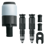 Kit konversiooni ventiil koos Schwalbe pumbapea adapteriga