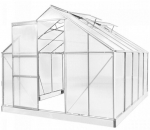 Kasvuhoone Mirpol G7011-7 pol&uuml;karbonaadist 2,5x3,1 m, tugev raam, ilmastikukindel