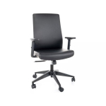 Kontoritool Signal Meble Q-085 ergonoomiline must &ouml;ko-nahk