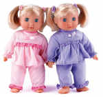 Pehme kehaga nukk Dolls World Little Love 25 cm, suletavad silmad, eemaldatav riietus