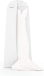 Pikk hingav riidekott kleidile (183 cm), valge, 1 tk