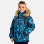 Huppa Poiste talvejope MARINEL, navy pattern
