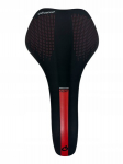 Prologo Akero T2.0 jalgrattasadul, must/punane, 255x150 mm