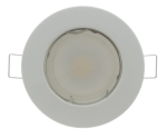 Valge Led lamp Gu10 1,5w, fikseeritud, pistikupesaga