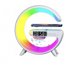 &bdquo;Lumisound ER1260&ldquo; RGB Bluetooth‑k&otilde;lar &auml;ratuskella ja 10 W juhtmevaba laadijaga