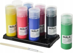 Ikea Mala v&auml;rv paleti ja pintsliga, 8 tk.