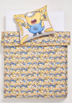 Puuvillane voodipesu "minions" 160x200 cm
