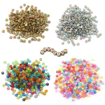Akr&uuml;&uuml;lhelmed, Golden Beads+Colorful Letters