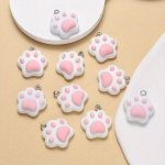 Kassi k&auml;ppade v&otilde;tmehoidjad komplekt, 10PCS Sky Blue Cartoon Cat Claw