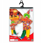 V&auml;rviline klouni kost&uuml;&uuml;m lastele, suurus 158