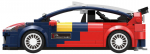 Ehitusklotsid Cada v&otilde;idus&otilde;iduauto Citroen C4 Wrc 296 el.
