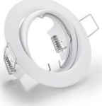 Trio Jura s&uuml;vistatav lamp, valge, &uuml;mmargune, reguleeritav