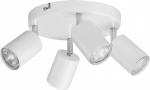 Adviti Rino seina/laevalgusti 4xgu10, valge