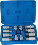 Pistikupesa kuuskantv&otilde;tmed 1/2&Prime; 12 tk. Satra S-sh1212
