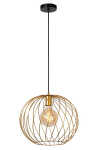 Lucide Danza ripplamp 21428/40/02, 40w, E27, kuld/must