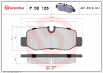 Brembo piduriklotsid tagumised Mercedes Eqv Vito