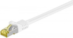 Cat 7 S/ftp Pimf v&otilde;rgukaabel, 7,5 m, valge, Cat 6a Rj45 pistikutega