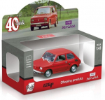 Mudel Fiat 126p "czterdziestolatek" 1:43 metallist