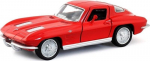 Chevrolet Corvette Stingray 1963. aasta punane metallmudel