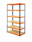 Metallist riiul Helios 196x150x40 cm, 6 riiulit, 275 kg/riiul