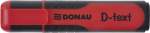 Highlighter Donau D-tekst, punane