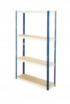Metallist riiul Helios Hnw 180x150x60 cm, 4 riiulit, 175 kg/riiul