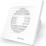 Vannitoa ventilaator 100mm, 100m3/h, valge, Abs plastik