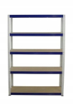 Metallist riiul Helios Hwn 196x180x60, 5 riiulit, 275kg/riiul