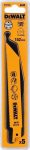 Dewalt bimetallist saelehed 152mm, 5 tk.