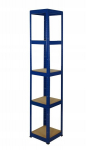 Metallist riiulialus Helios Hnn 213x35x35 cm, 5 riiulit