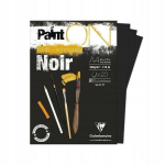 Blok kunstipaber "paint On Noir" A4, 250g, must