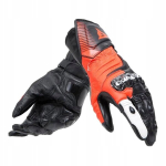 Dainese Carbon 4 Pikad mootorrattakindad must/punane/valge