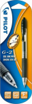 Pilot G2 geelpliiats, must, 0,5 mm