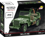 Cobi 2805 Jeep Willys Mb 1:12 - 1207 &uuml;ksikasju