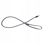 Nahast &uuml;mmargune koerarihm Barry King Serpente 8mm/120cm tumesinine