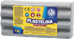 Plastiliin Astra 1 kg, halli v&auml;rvi