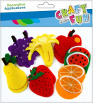 Isekleepuvad vildist puuviljad 14tk - Craft with Fun