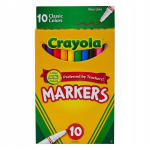 Markerid &otilde;hukesed v&auml;rvimarkerid lastele Crayola Markerid 10 v&auml;rvi
