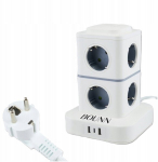 Pikenduskaabel 11 pistikupesa ja 3 Usb-ga, 1,5 m