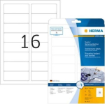 Herma 4515 sildid, 88,9x33,8 mm, valge, 320 tk, eemaldatav