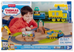 Fisher-price Tomek ja s&otilde;brad: T&ouml;&ouml;narkomaanide rongikomplekt veduriga