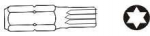 Jonnesway Torx T55 otsik, 10 mm, 75 mm pikk